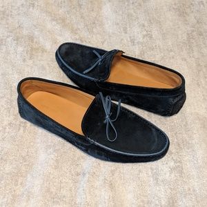 John Lobb - Moccasin Loafers (Blue Suede)